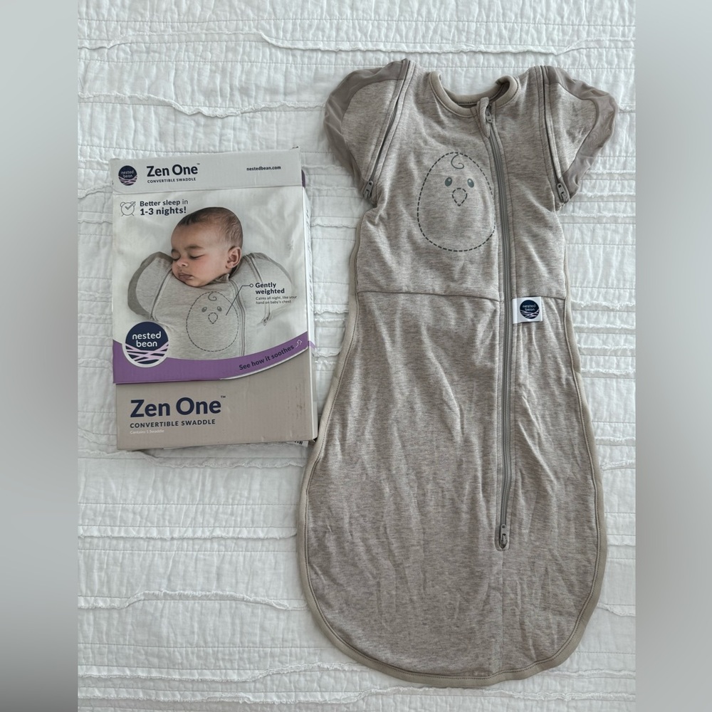 Brand New Nested Bean Zen One™ - Gently Weighted Swaddle / Size Small 3-…